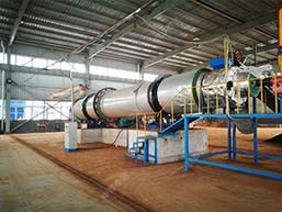 Crushing Type Rotary Sludge Dryer Installaed in Tianjin