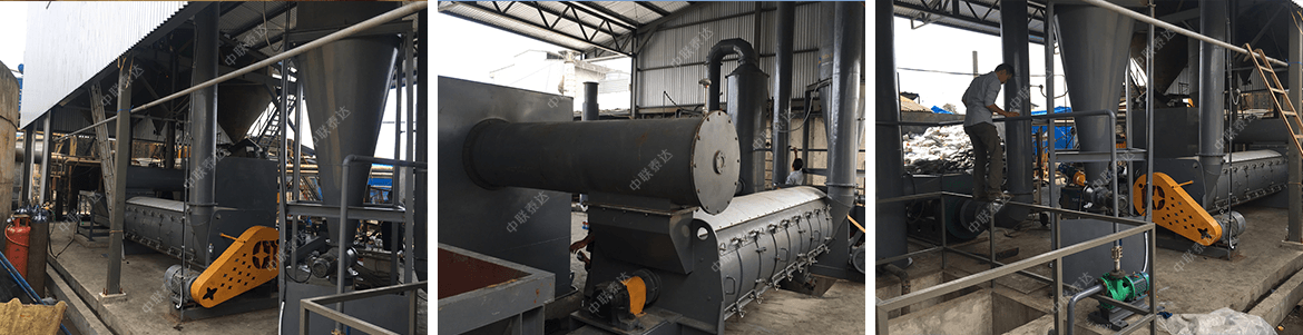 air swept sludge drying project