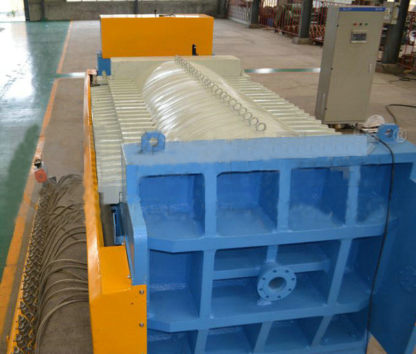 Industrial sludge dehydration press machine