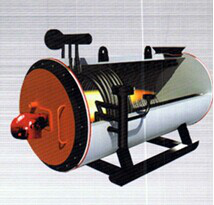 Oil fired organic heat carrier boiler